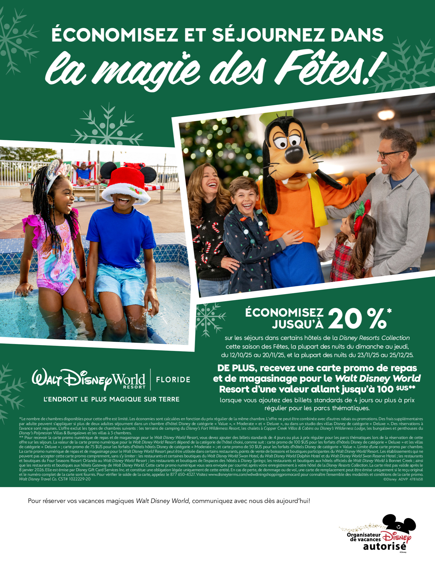 Walt Disney World Resort en Floride Économisez jusqu